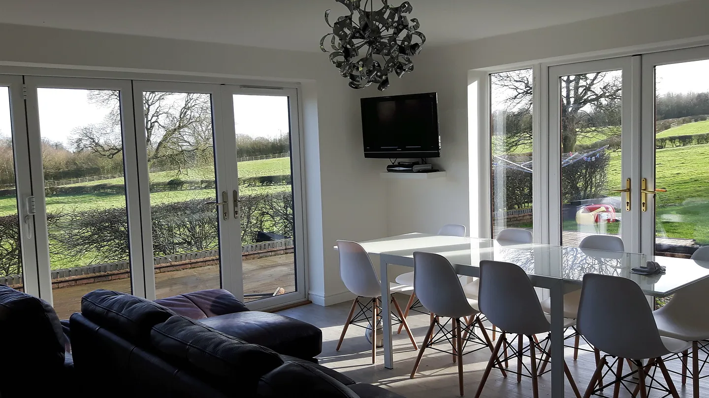 Our kitchen with dining table and chairs